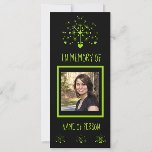 I Loving Memory Dandelion in Vind (Framsida)