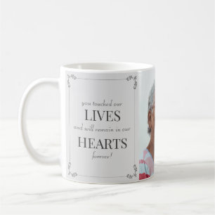 I Loving Memory Elegant Tribute Light Grått Kaffe Kaffemugg