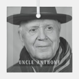 I Loving Memory farbror minimum Photo Ornament