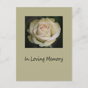 I Loving Memory/Firande of Life Investigation Vykort