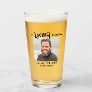 I Loving Memory   Foto för minnesPersonlig Glaskopp