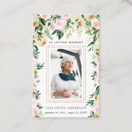 I Loving Memory | Fotofunktionellt parkeringskort Visitkort