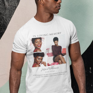 I Loving Memory   Fotokollage   Memorial T Shirt