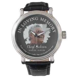 I Loving Memory   Fotominnesmärke Armbandsur