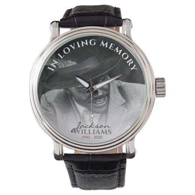 I Loving Memory | Fotominnesmärke Armbandsur (Framsida)