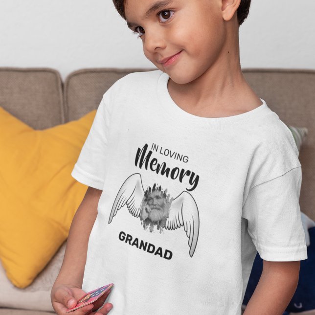 I Loving Memory | Fotominnesmärke | Grandad T Shirt (Skapare uppladdad)