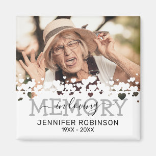 I Loving Memory Funeral Favoriter Magnet