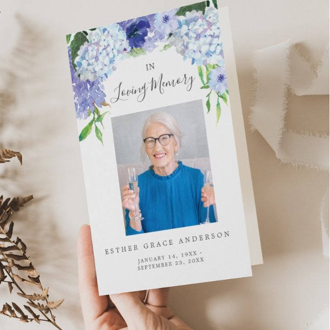 I Loving Memory Funeral Folded Program Flyer (Skapare uppladdad)