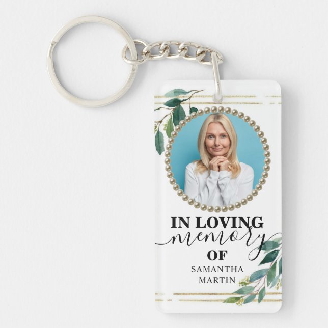 I Loving Memory Gift Keychain Nyckelring (Framsidan)