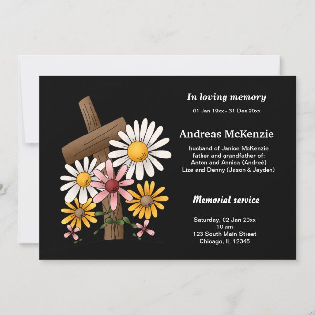 I Loving Memory Meddelande (Framsida)