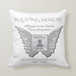 I Loving Memory Memorial Dekorativ kudde