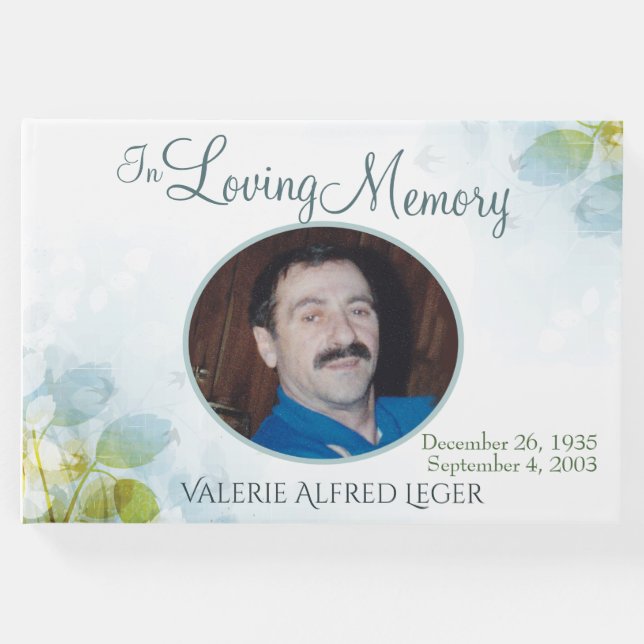 I Loving Memory Memorial Keepsak Gästböcker (Framsida)