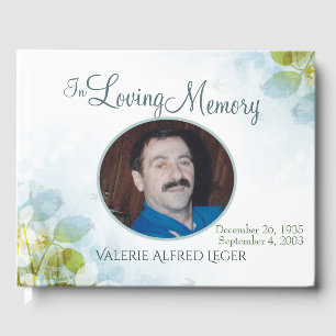 I Loving Memory Memorial Keepsak Gästböcker