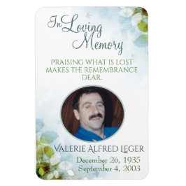 I Loving Memory Memorial Keepsak Magnet
