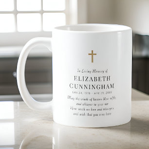 I Loving Memory Memorial Modern Simple Kor Kaffemugg