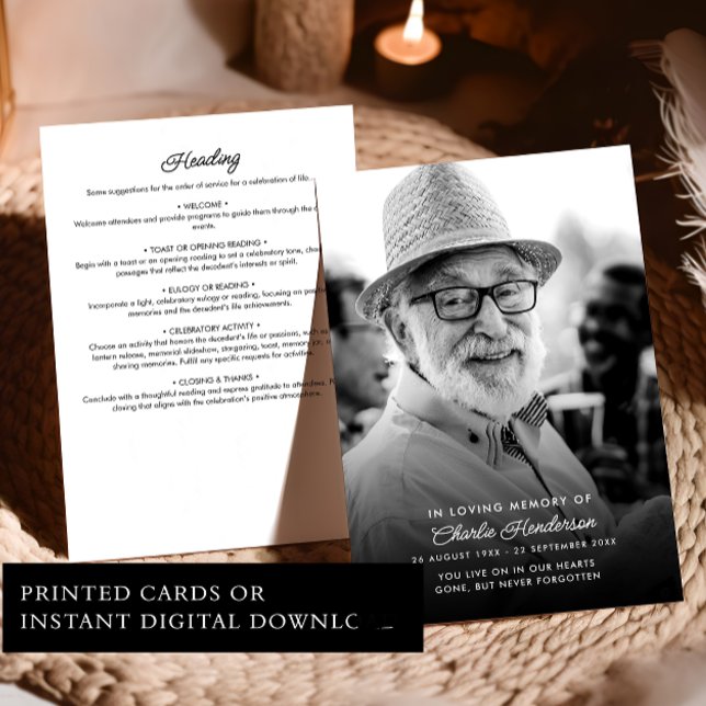 I Loving Memory Memorial Order Program (Skapare uppladdad)