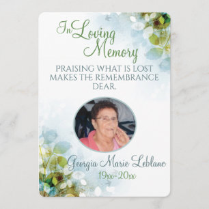 I Loving Memory-minneskort Program