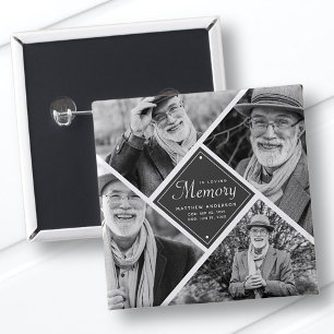 I Loving Memory Modern Multi Photo Template Knapp