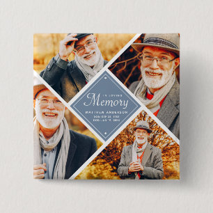 I Loving Memory Modern Multi Photo Template Knapp