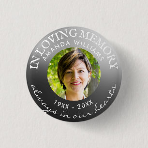 I Loving Memory Modern Silver Knapp