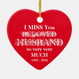 I Loving Memory Personlig Make Ornament