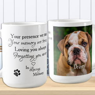 I Loving Memory Pet Memorial Photo Coffee Mugg