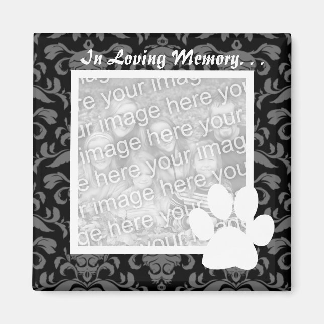 I Loving Memory Pet Photo Magnet (Framsidan)