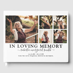 I Loving Memory Photo Funeral Memorial Gästböcker