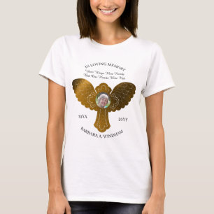 I Loving Memory Photo Keepsak Kor med Vingar T Shirt