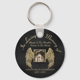 I Loving Memory Photo Keepsak Nyckelring