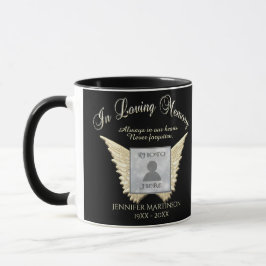 I Loving Memory Photo Memorial Mugg