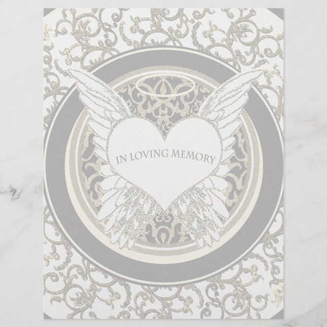I Loving Memory Reklamblad (Framsidan)