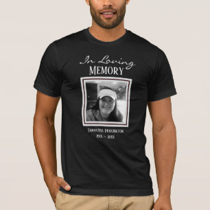I Loving Memory Simple Photo T-Shirt