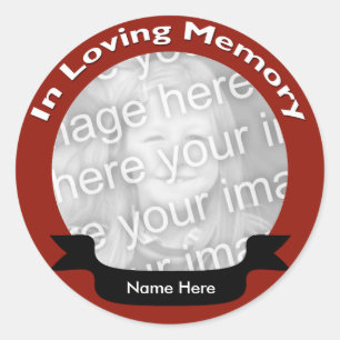 I Loving Memory Stickers Runt Klistermärke