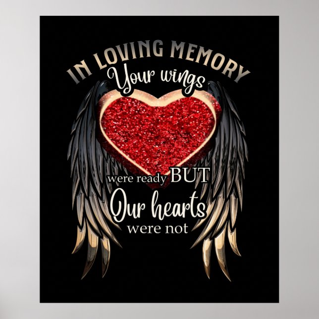 I Loving Memory Your Vingar was Redo Poster (Framsidan)