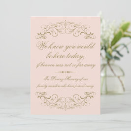 I LovMemory  Antique Flourish Bröllop Meddelande
