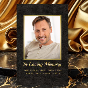 I LovMemory Black Guld-fotofunktionellt kort