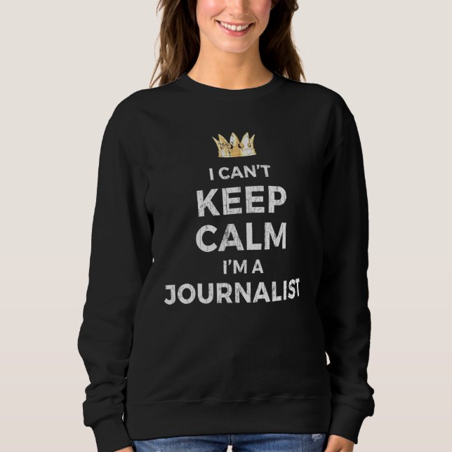 I Lugn Journalist för Behålla T Shirt (Framsida)