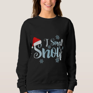 i luktande snö, söt snöflingor snowy Winter christ T Shirt