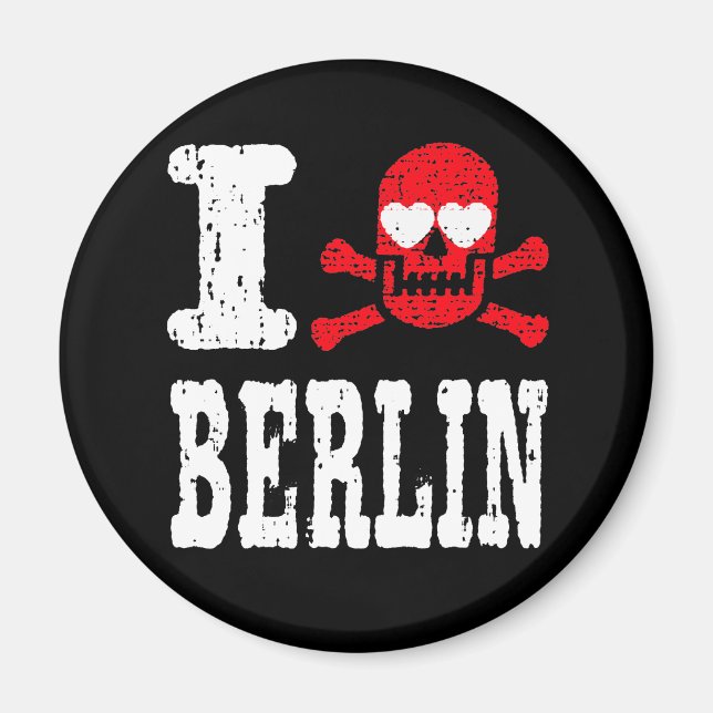 I LUV BERLIN MAGNET (Framsidan)