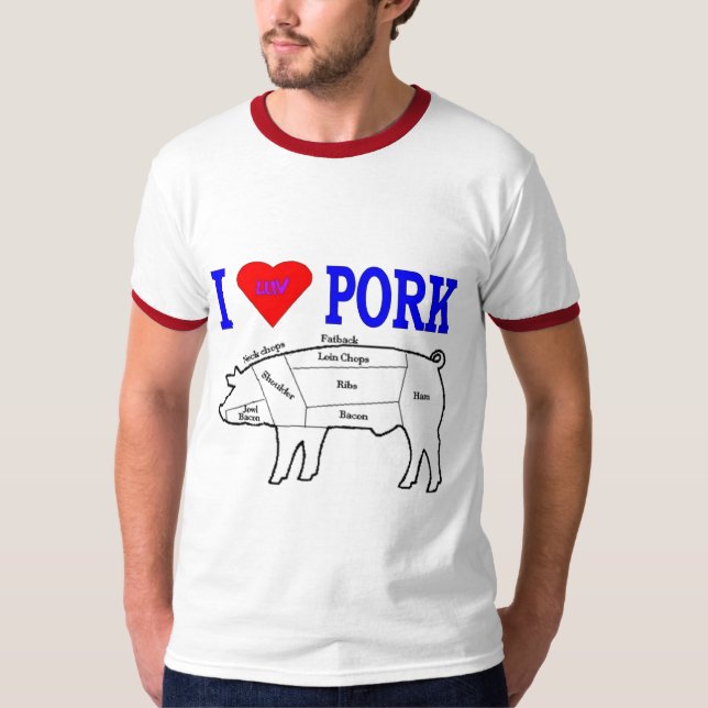 I LUV GRIS TEE SHIRT (Framsida)
