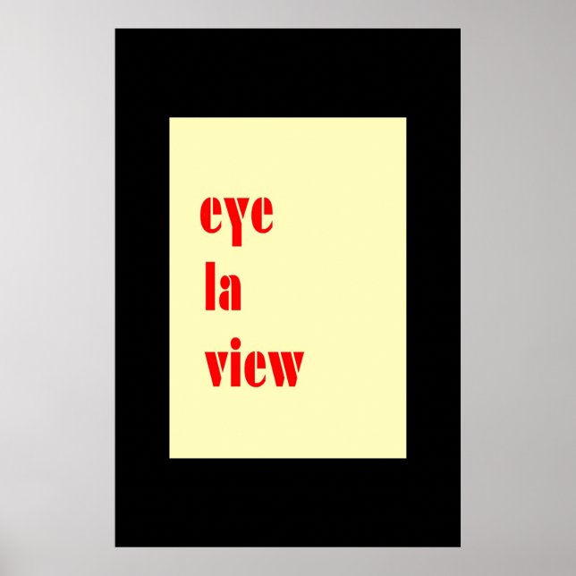 I LUV U-kort Poster (Framsidan)