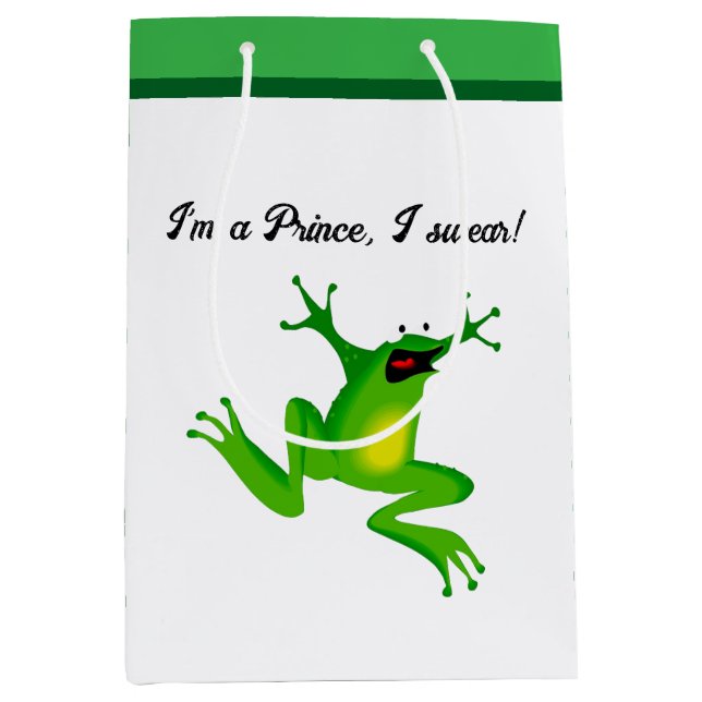 I’m a Fairy Tale Prince Funny Green Frog Cartoon (Framsidan)