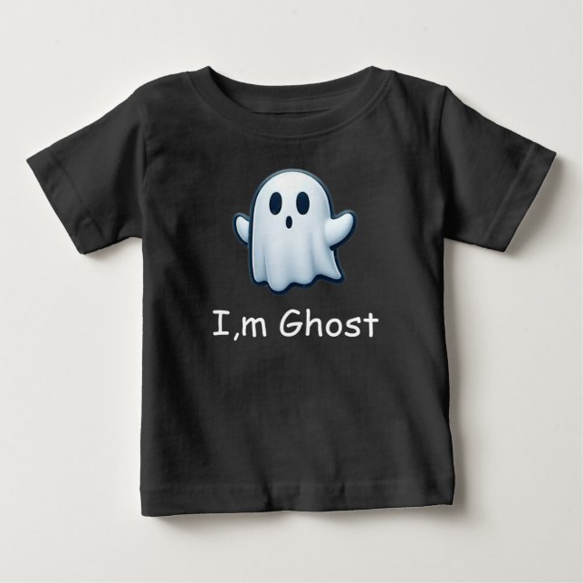 I’m a Ghost T-Shirt | Funny Halloween Ghost Quote  (Framsida)