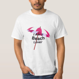 I m beach lover tshirt t shirt