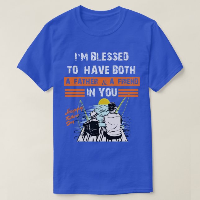 I’M BLESSED’- Fars dag Graphic T Shirt (Design framsida)