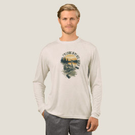 I’m Living in My Reel World | Fishing lake T Shirt