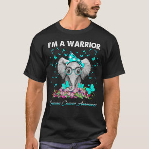 I_m Medvetenhet om cancer i Warrior Ovarian T Shirt