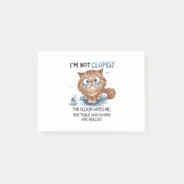 I’m Not Clumsy  Post-it Block