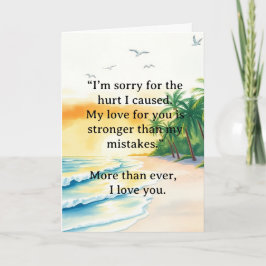 I’m Sorry Relationship Card Kort